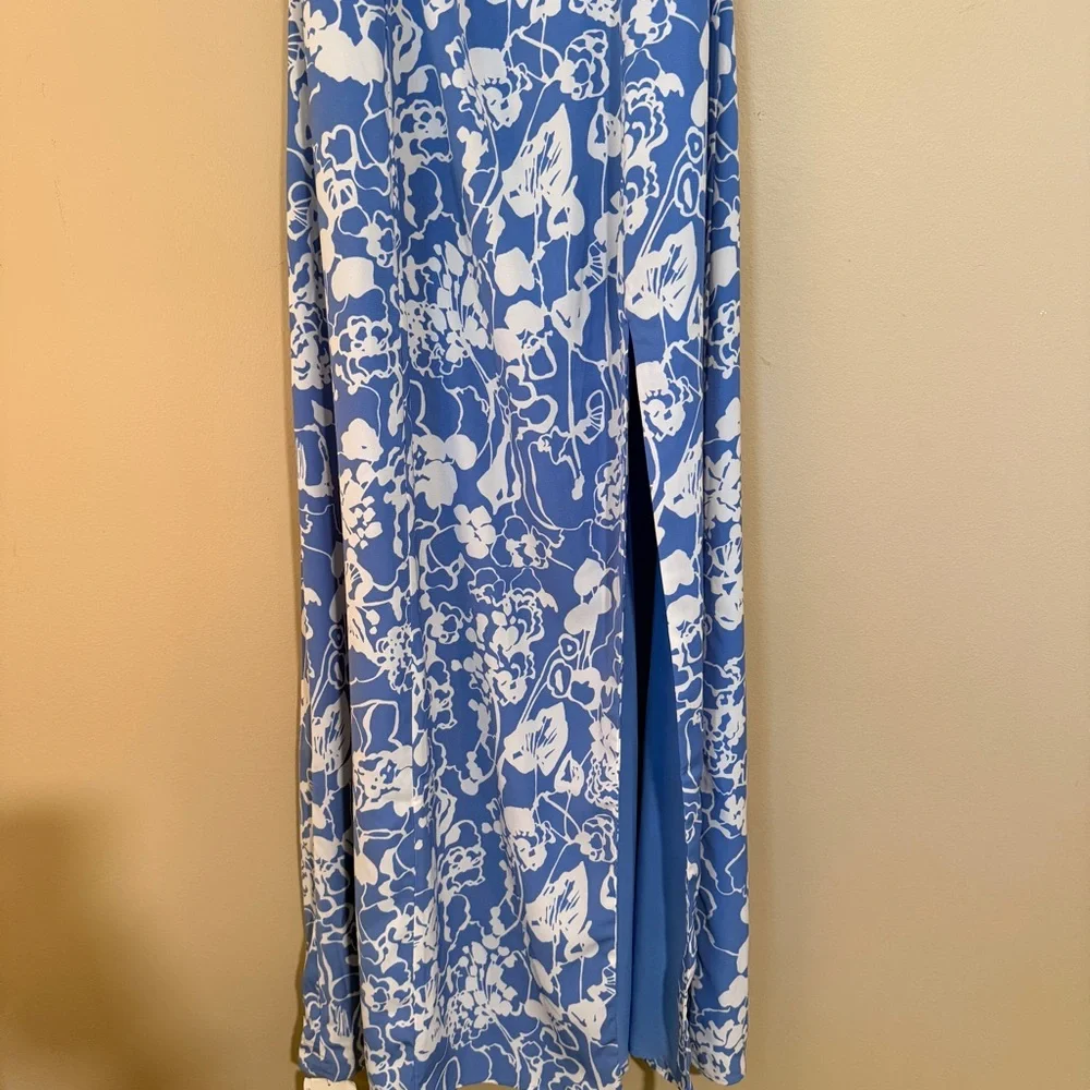 NWT Abercrombie & Fitch Camille Off the shoulder maxi dress large tall wedding
